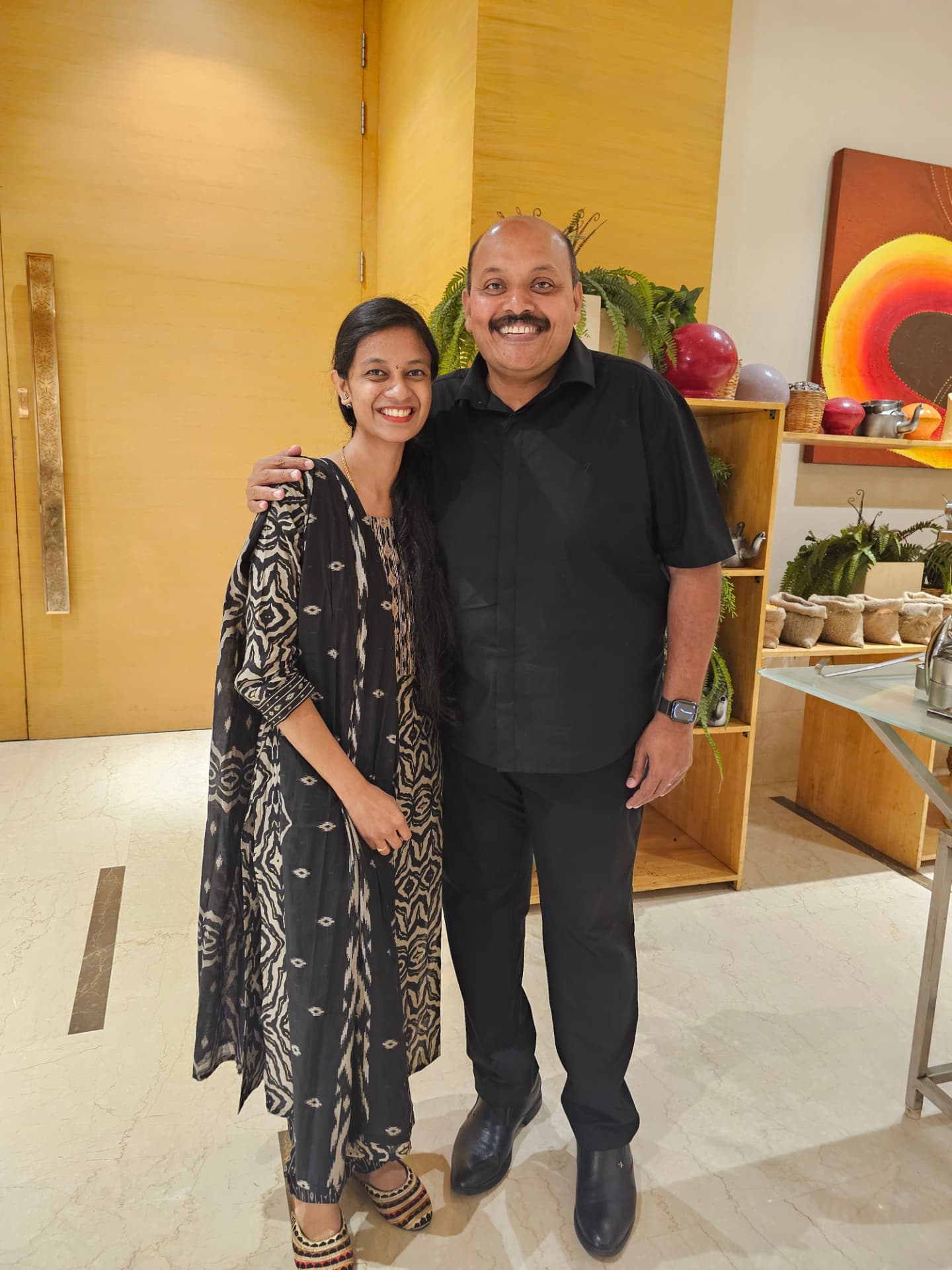 With Surendran Jayasekar