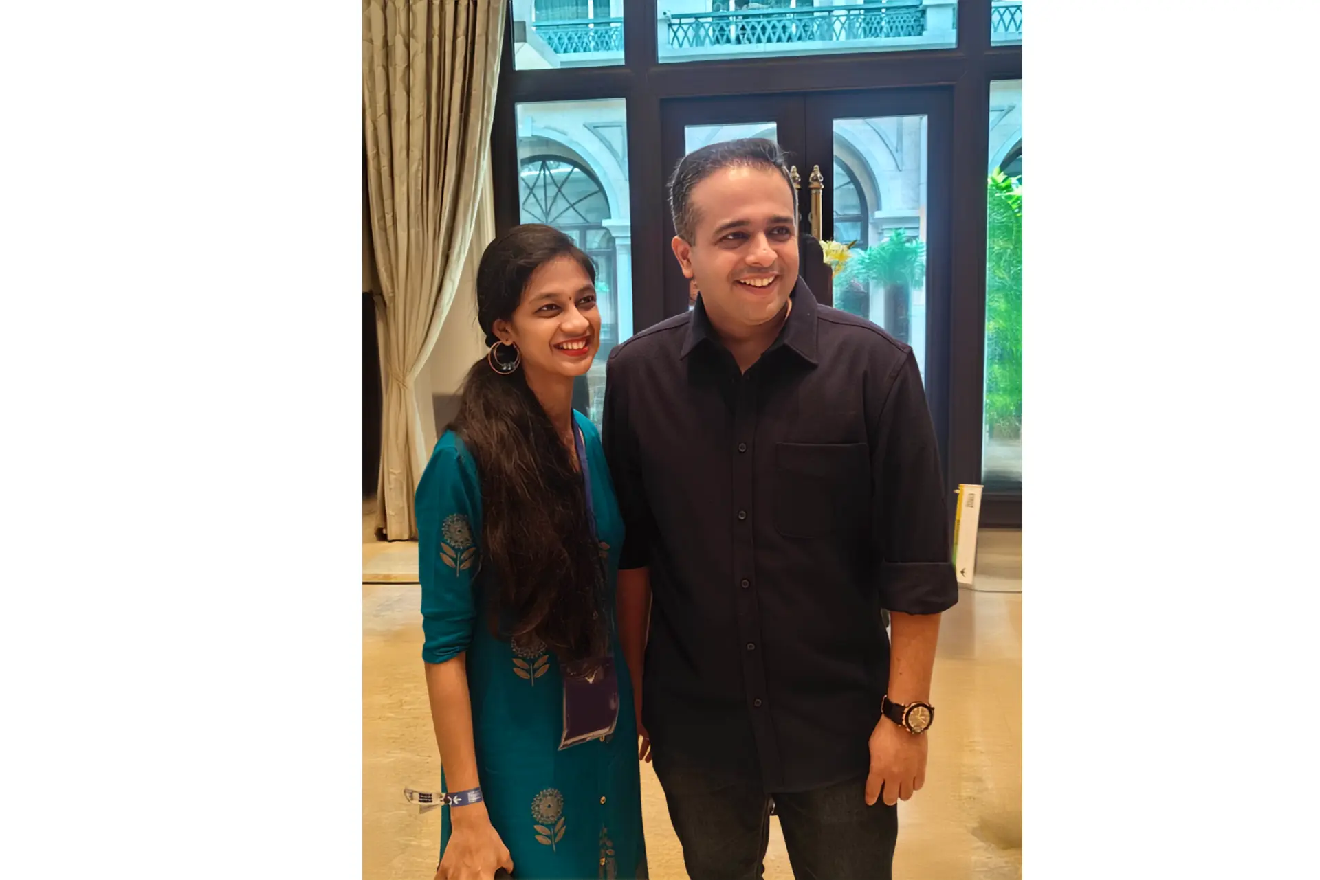 With Rajiv Talreja