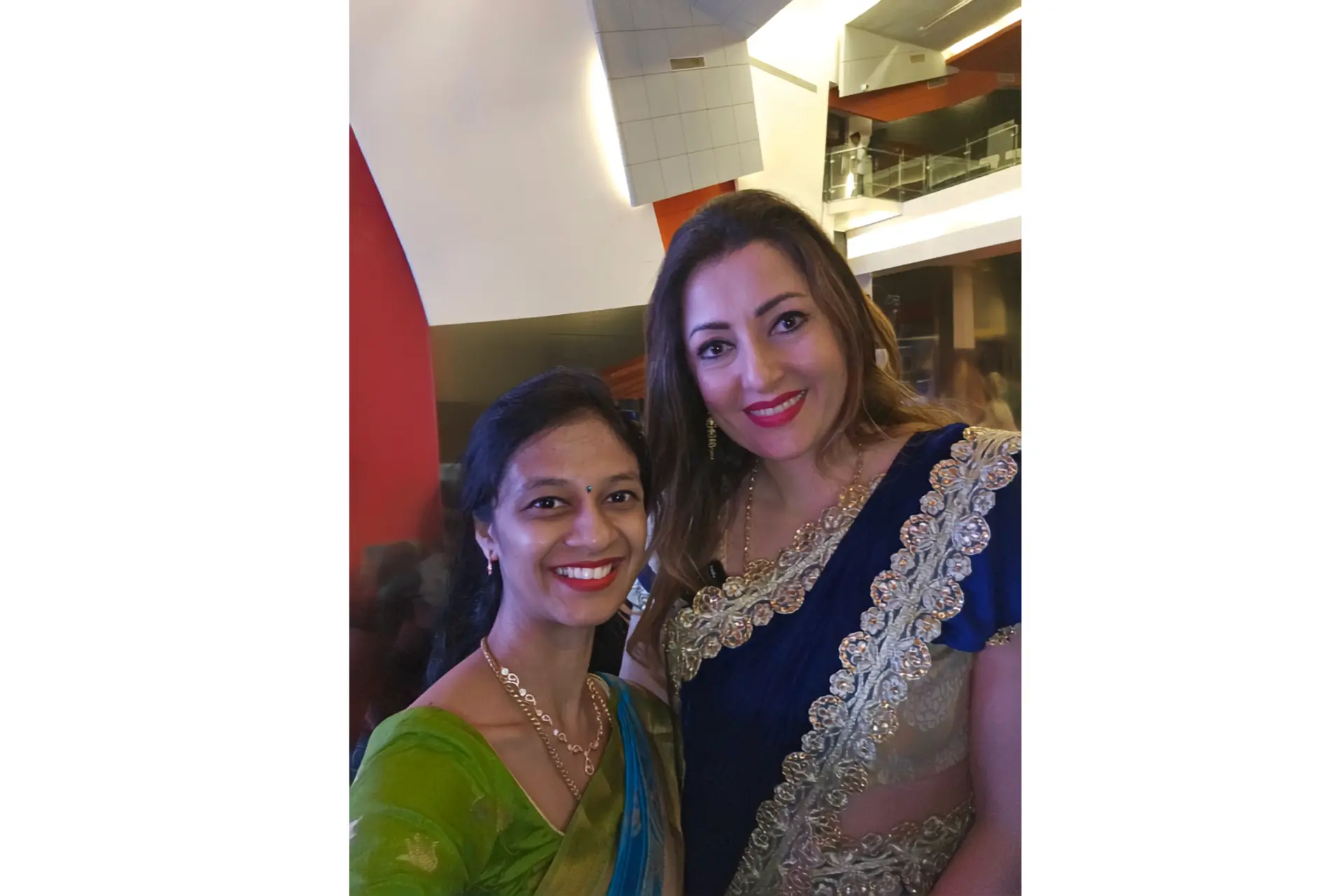 With Shyam Nam Halper